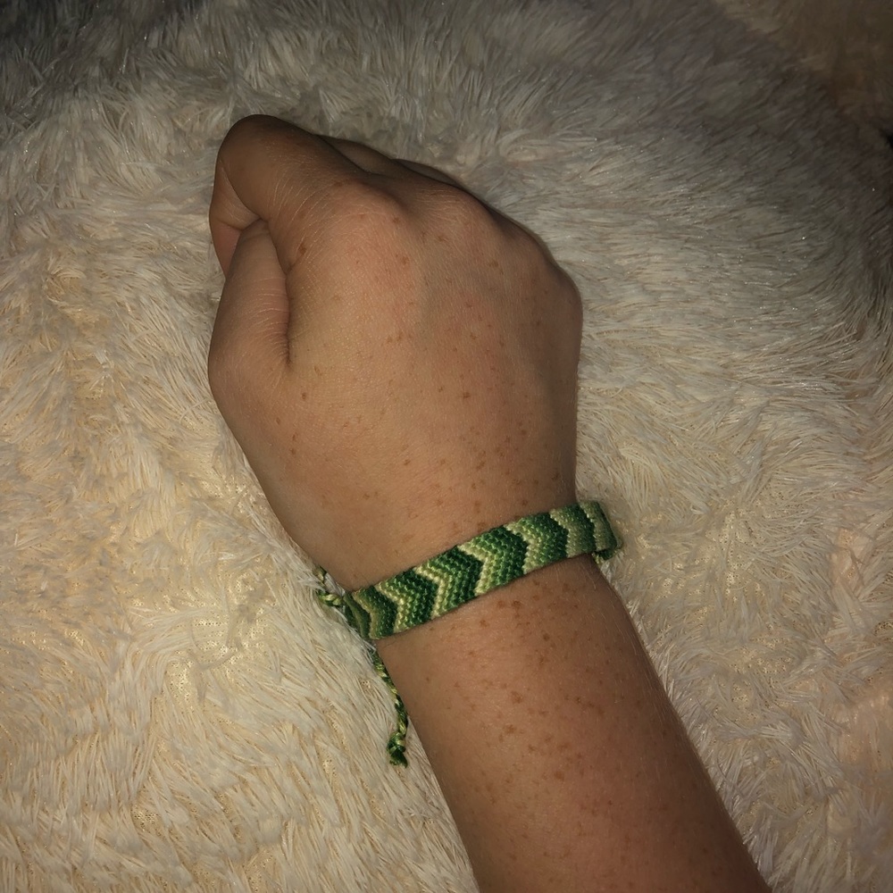 Handmade chevron friendship/vsco bracelet